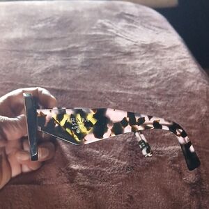 Prada Leopard Print Sunglasses